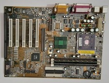 Biostar M7VKB Socket A AGP ISA Retro Motherboard + AMD Duron 1200MHz + 392MB RAM picture