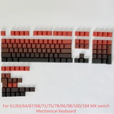 PBT Cherry Profile Keycaps Gradient Shine-Through 97/133 Keys Mechanical picture