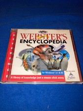 Webster’s Family Encyclopedia Windows 95 & 3.1 SoftKey Software PC CD ROM picture