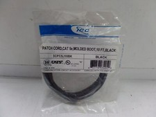 ICC ICPCSJ10BK Patch Cord CAT 5E Molded Boot 10 FT Black picture