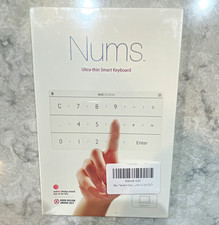 GHC DESIGN Nums Ultra-thin Smart Touch Keyboard for Surface Pro, White QWERTY picture