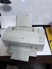 Vintage 1998 Epson Stylus 800 Color Printer Model P930A with IEEE 1284 and MAC picture
