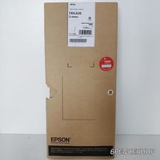 New * Deformed Box* EPSON T45LA20 White Ink Cartridge ULTRACHROME 1500ml 07/2024 picture