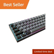 Kraken Keycaps Stealth Edition RGB Backlit PBT Set Black and Grey picture