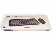 Logitech Pebble 2 Combo for Mac Wireless Bluetooth Keyboard & Mouse – Graphite picture