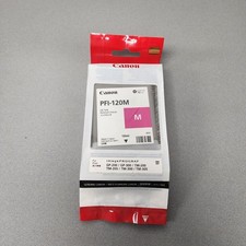 Canon PFI-120M Magenta Ink Tank 130mL imagePROGRAF TM-200 TM-300 Exp 2025 picture