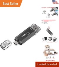 Versatile 128GB USB C Flash Drive - Perfect for Smartphones, Laptops & Tablets picture
