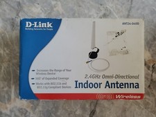D-Link ANT24-0400 DLink 2.4GHz 4dBi Omni-Directional Indoor Antenna picture