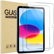ProCase 2 Pack Screen Protector for iPad A16 2025 11th/10th 2 Pack, Clear  picture