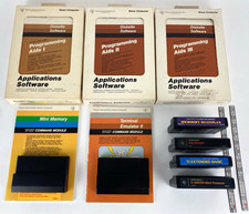 TI-99/4A Developer Utilities 9 Cartridges & Disks Lot Vintage Computer Software picture