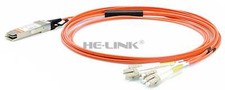1m QSFP-8LC-AOC-0101 Brocade Compatible 40G QSFP+ to 4 Duplex LC AOC picture