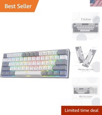 K617 60% Compact RGB Mechanical Keyboard - Lightweight Hot-Swap Gaming Gear picture