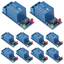 10pcs 5V One Channel Relay Module Switch with OPTO Isolation High Low... picture