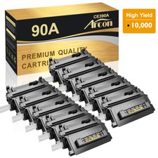 10PK CE390A Toner Cartridge 90A Fit For HP LaserJet M4555f Enterprise 600 M603n picture