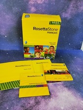 Rosetta Stone French Level 1-5 Mac & PC Francais picture