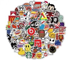 StickerSity 100PCS Random Vinyl Stickers Bulk Pack – Waterproof Various picture