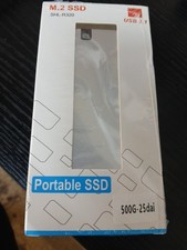 SHL-R320 Portable External SSD 500GB M.2 Silver USB 3.1 Type-C picture