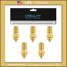Creality Official Ender 3 V3 SE Nozzle, 0.4Mm 5 Pcs High Speed M6 Extruder Nozzl picture