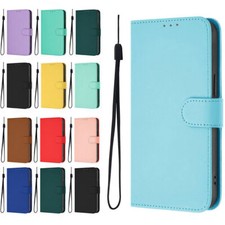 Candy Leather Wallet Cover Case For Motorola G15 G35 G 5G G35 E14 G34 Edge 60 70 picture