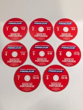 8 Brazilian Portuguese Loose Language Audio CDs | Pimsleur (Lessons 1-16) picture