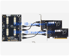 External NVIDIA V100 SXM2 300G NVlink interconnect Dual Card 2*SXM2 Adapter US picture