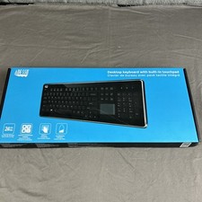 Adesso Slimtouch Wkb-4400ub Keyboard - Wireless Rf - Usb - 104 X Key - Qwerty - picture