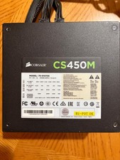 CORSAIR CS450M POWER SUPPLY 450W INCLUDES CABLES 75-010706 picture