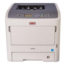 New OKIDATA B721dn Digital Mono Printer 49ppm 1200dpi 120V 630-Sheet - 62442001 picture