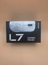 MCHOSE L7 Pro Wireless Gaming Mouse White Open Box PAW3395 26K DPI Tri-Mode picture