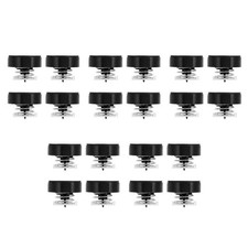 20 pcs Turntable Isolation Feet: Adjustable Speaker Spikes Compatible with picture