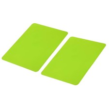 2Pcs Silicone Mat Non-Slip Nonstick Sheets Protector Green 11.73x9.06 Inch picture