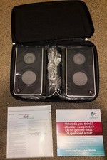 New Missing Box Logitech V20 USB Powered Notebook Laptop Speakers Case Read Desc picture