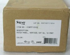 ICC CAT5e 12-Ports Vertical Patch Panel ICMPP12V5E [CTNO] picture