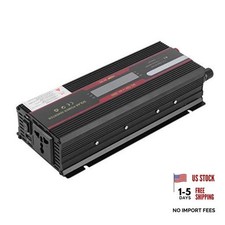 Car Inverter DC12V to AC220V 6000W Auto Modified Power Converter - LCD Display picture