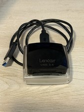 Lexar Professional USB 3.0 Dual-Slot Compact Flash Card Reader LRW400U w/ Cable picture