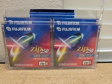 Lot of 5 Fujifilm Zip 250MB Disk IBM Formatted New Open Box (F1) picture