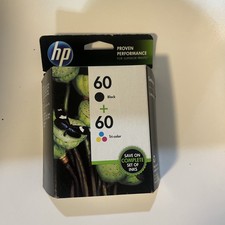 HP 60 Black & Tri-Color Combo Pack Ink Cartridges CD947FN EXP: Nov 2014 picture