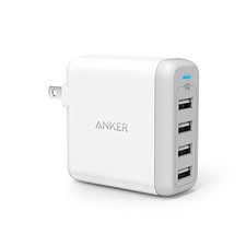 Anker PowerPort 4 USB Charger 40W 4 Ports [PSE Certified / PowerIQ Technology / picture