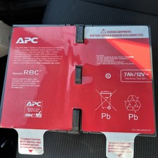 APC Genuine RBC UPS Replacement Battery Cartridge 7Ah 12V (2 Batteries) picture