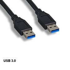 10x 10ft Spuer Speed USB 3.0 Type A Cable 5Gbps Male Sync Charge Connect Data picture