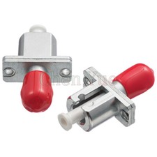 2pcs ST Female to LC Female Fiber Optic Adapter ST-LC Metal Hybrid Optic Adapter picture