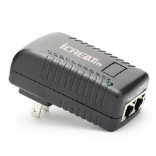iCreatin Wall Plug 24volt Passive PoE Injector Adapter for Security IP Camera, R picture