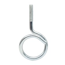 Galvanized Steel Threaded Bridle Rings 1 Point 25 In for Cables 100 Pcs Box picture