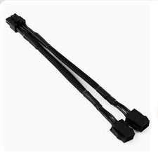 20CM Power Adapter Graphics Card Cable 6PIN to 8PIN Dual Network Cable === picture