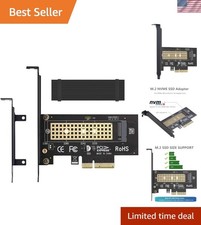 High-Performance M.2 NVMe Adapter with Aluminum Cooling for SSDs - Classic Style picture