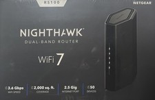 NETGEAR RS100 Nighthawk BE3600 Dual-Band Wi-Fi 7 Router-RS100 picture