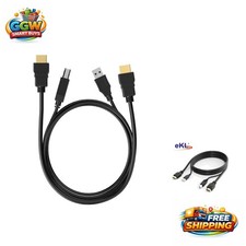 6ft/1.8m HDMI & USB KVM Cable - Enhance Your Device Connectivity Effortlessly picture