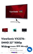 NIB View sonic 22