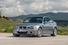 Cars bmw m3 csl coupe e46 Desk Mat Stitched picture
