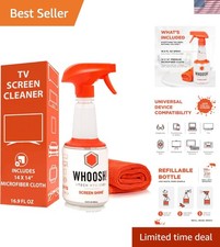 Screen Shine Pro – Refillable TV Screen Cleaner & Cloth, 16.9 fl oz picture